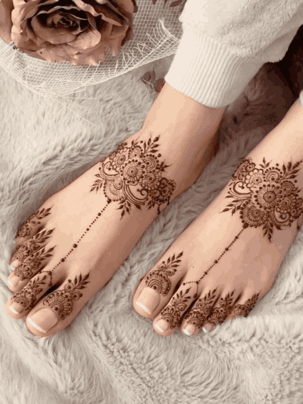 dulhan mehndi design