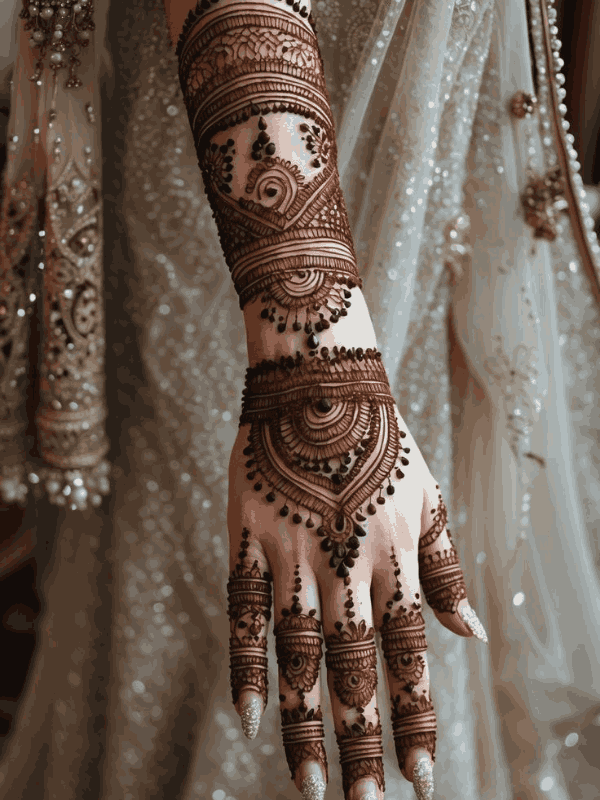 dulhan mehndi design