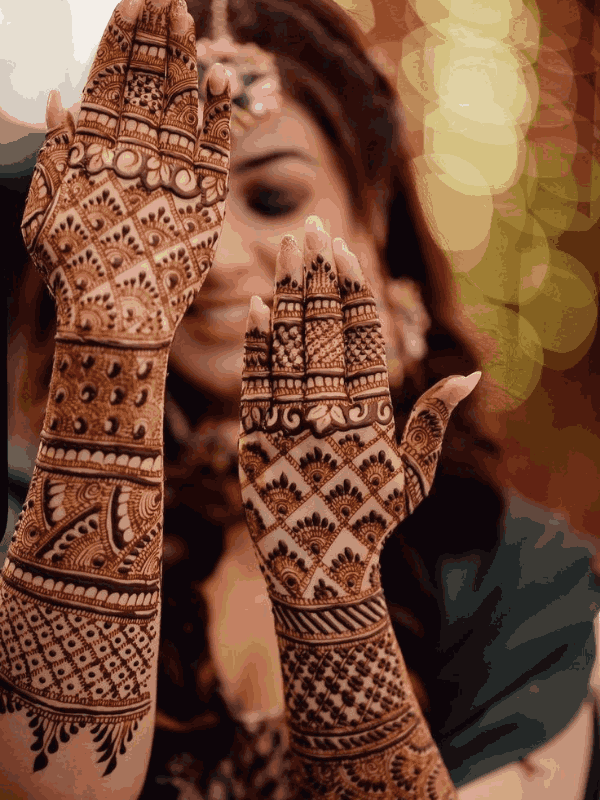 dulhan mehndi design