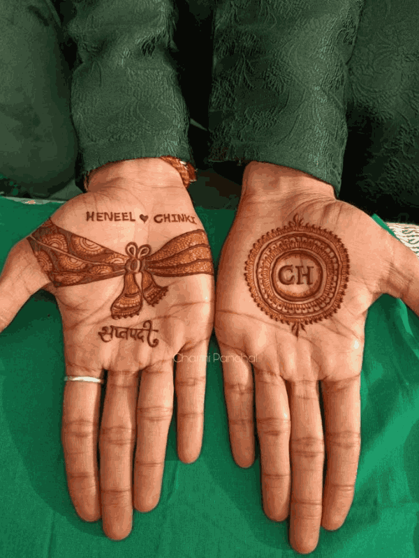 dulhan mehndi design