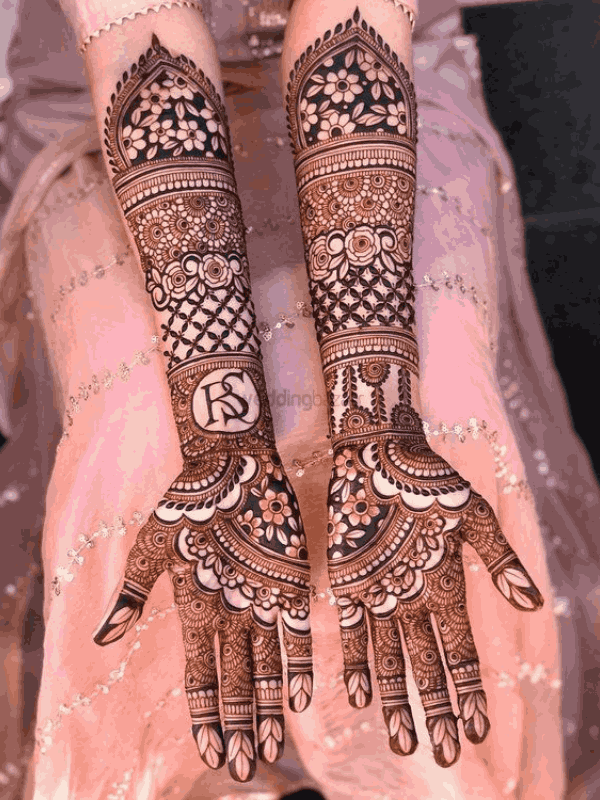dulhan mehndi design