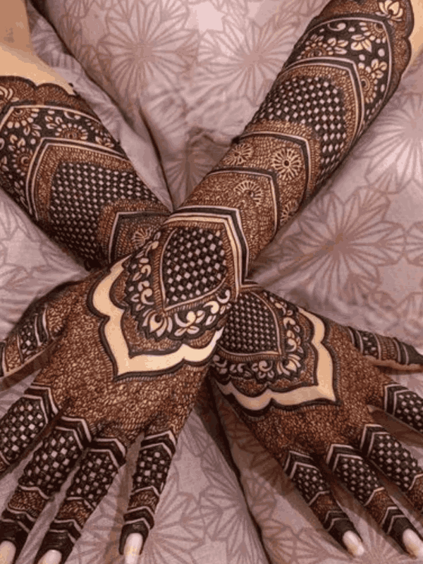 dulhan mehndi design