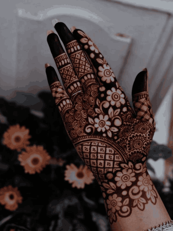 dulhan mehndi design