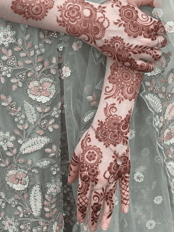 dulhan mehndi design