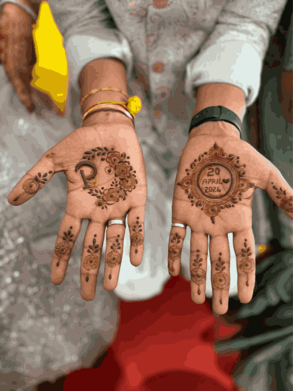 dulhan mehndi design