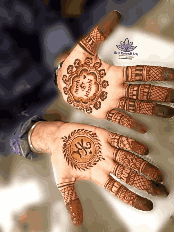 dulhan mehndi design