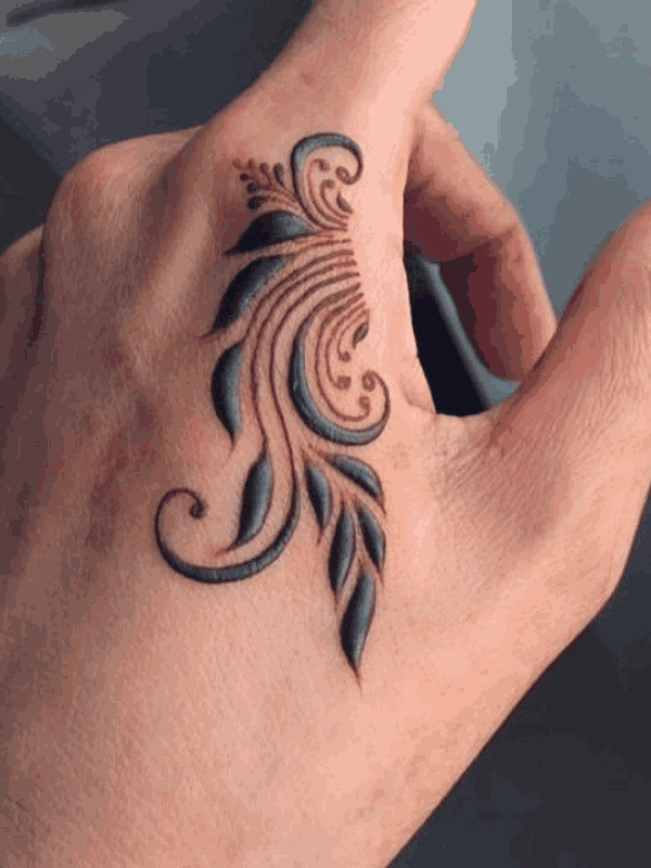 dulhan mehndi design