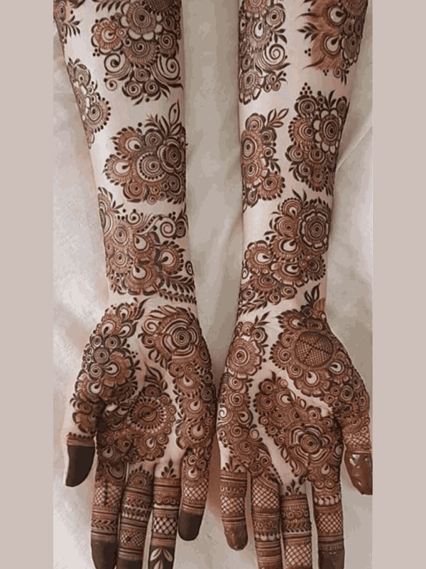 dulhan mehndi design
