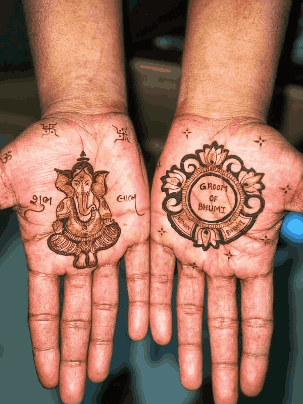 dulhan mehndi design