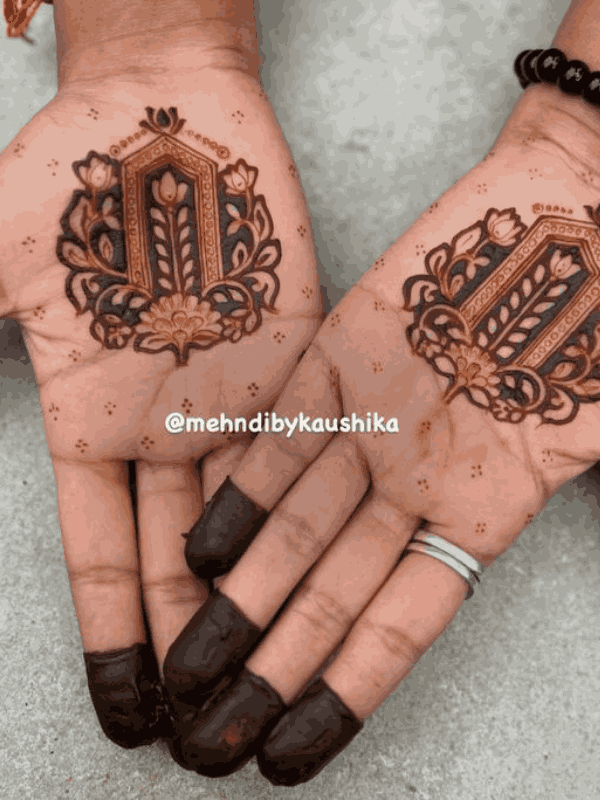 dulhan mehndi design