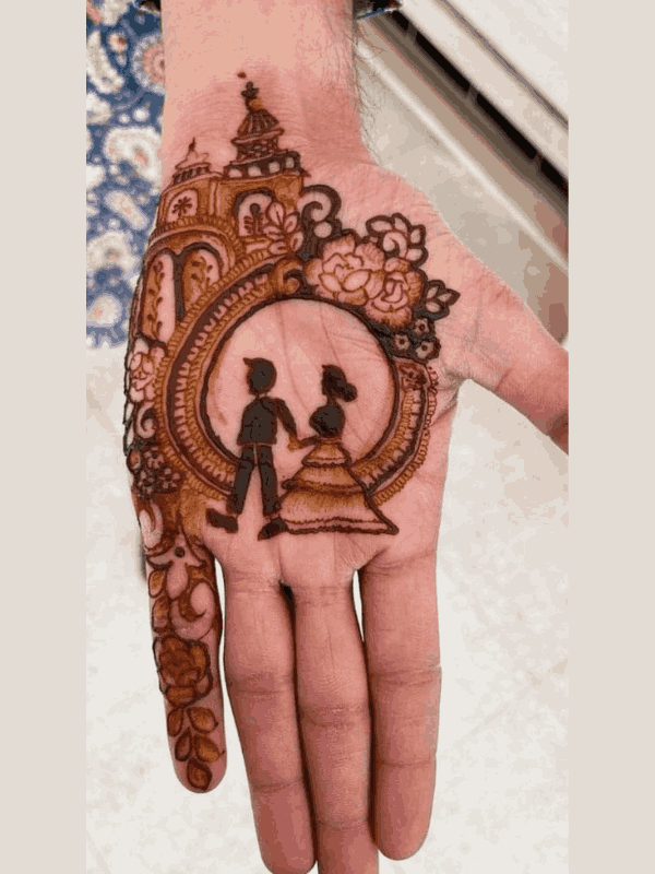 dulhan mehndi design