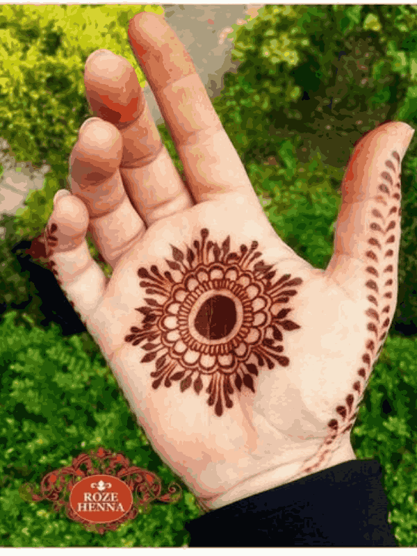 dulhan mehndi design