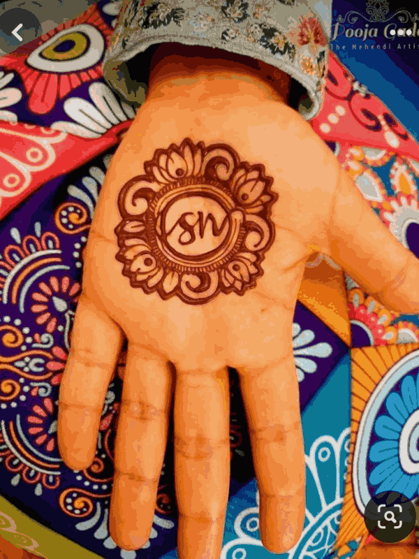 dulhan mehndi design