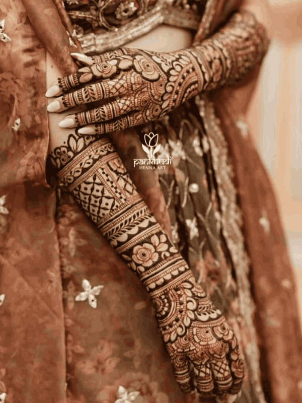 dulhan mehndi design