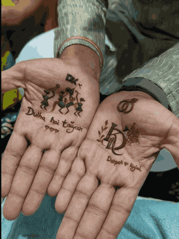 dulhan mehndi design