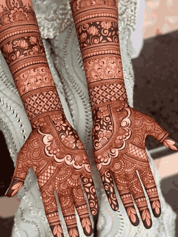 dulhan mehndi design