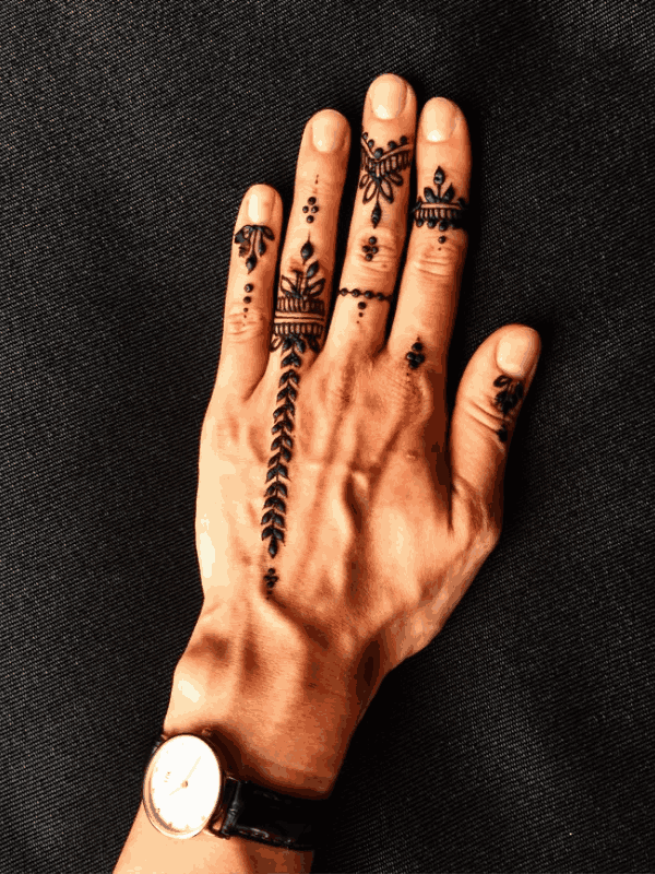 dulhan mehndi design