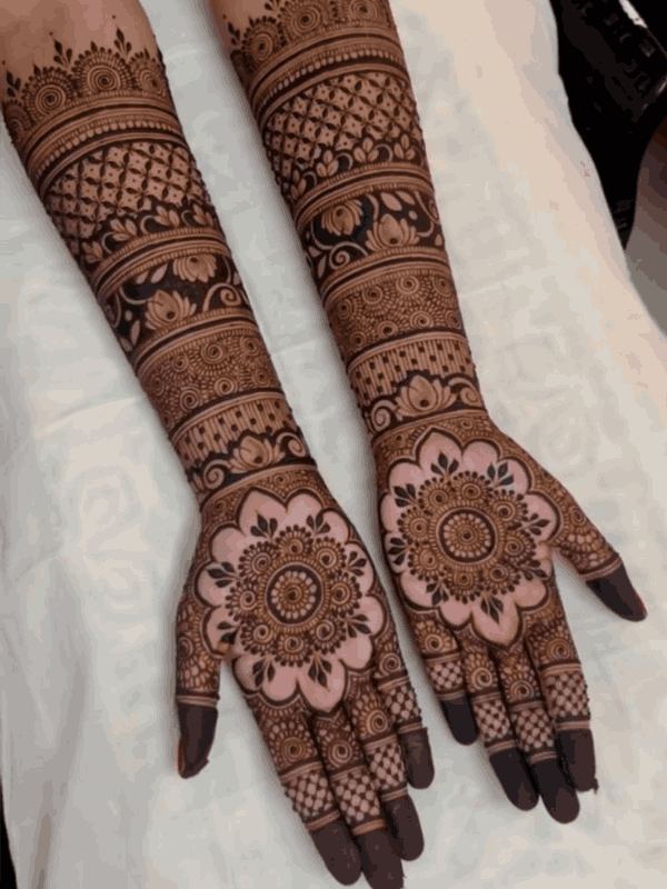 dulhan mehndi design