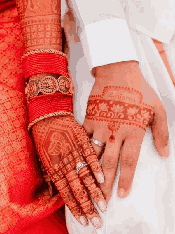 dulhan mehndi design