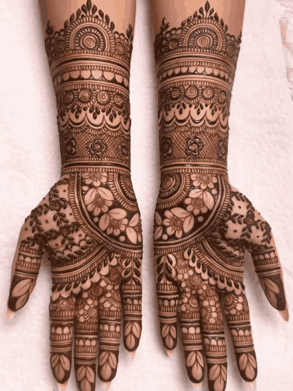 dulhan mehndi design
