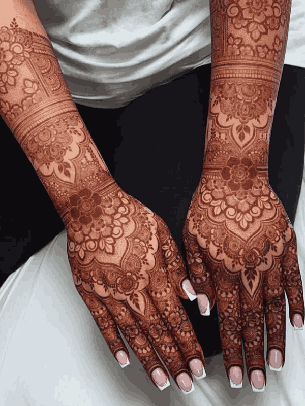 dulhan mehndi design