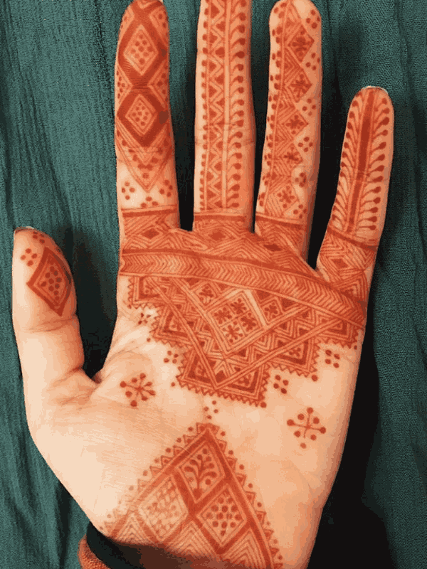 dulhan mehndi design