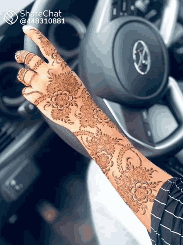 dulhan mehndi design