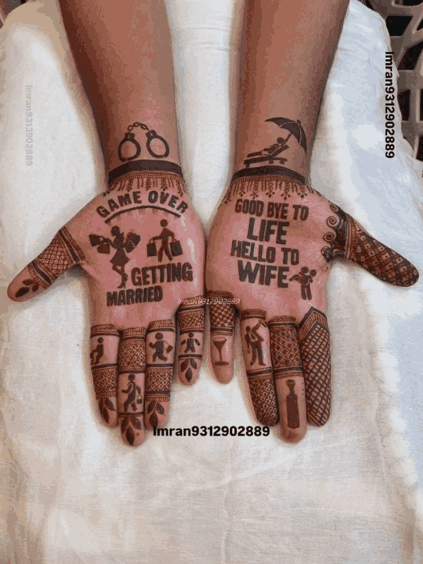 dulhan mehndi design